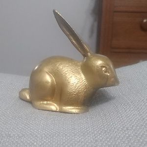 Vintage Castilian Brass & Copper Rabbit